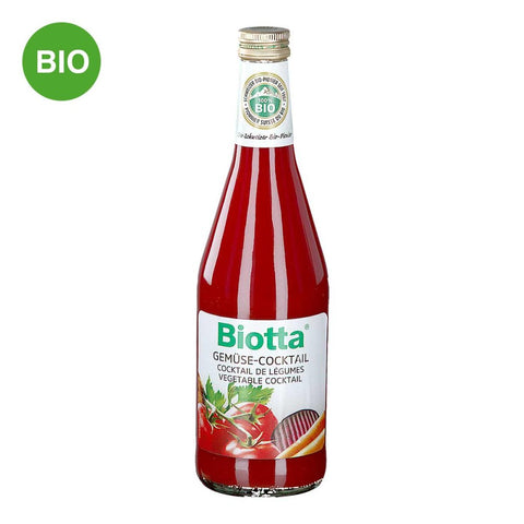 Biotta Gemüsecocktail, Direktsaft mit Meersalz und Kräutern (500 ml)
