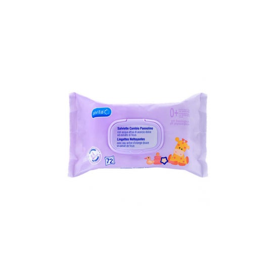 Alvita lingettes bébé (72 pièces)
