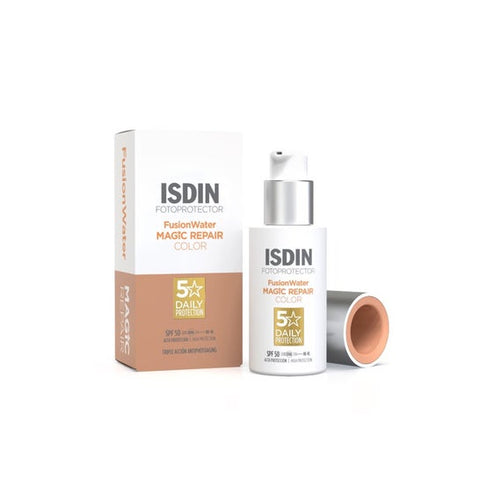 ISDIN Fotoprotector Fusion Water Magic Repair Color LSF50 50 ml