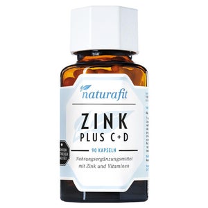 Naturafit Zinc Histidine plus C+D capsules (90 capsules)