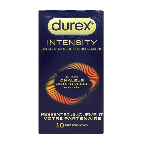 Durex Intensity préservatifs sans latex dernière génération (10 unités)