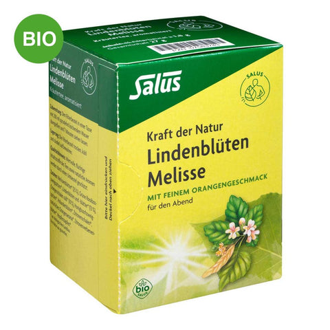 Salus Lindenblüten- und Melissentee, Kraft der Natur (15 Beutel)