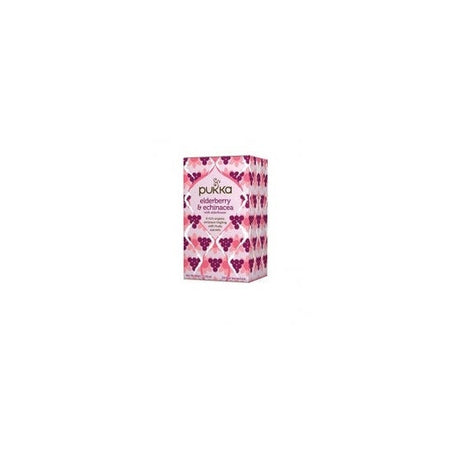 Pukka Tisane Baie de Sureau et Échinacée Bio 20 Sachets