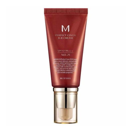 Missha M Perfect Cover BB crème SPF42 PA 21 Beige clair (50 ml)