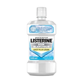 Listerine Soin Blancheur Goût Plus Léger 500 ml