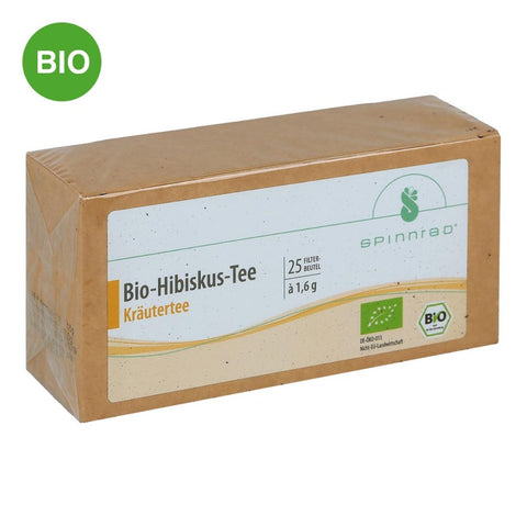 Organic hibiscus tea in filter bags (25 pieces)