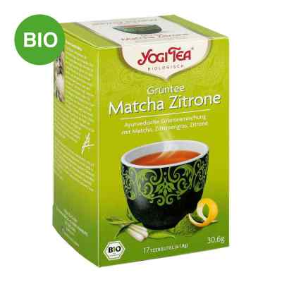 Yogi Tea thé vert matcha citron sachets filtrants (17x1.8 g)