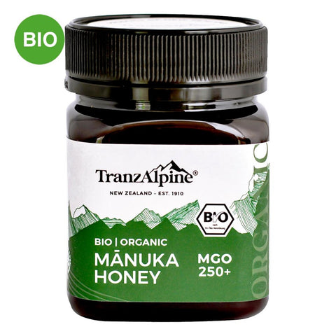 Tranzalpine Bio-Manuka-Honig MGO 250+ (250 g)