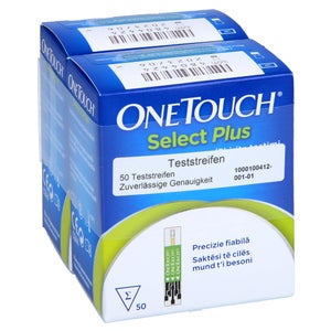 OneTouch Select Plus Blutzuckerteststreifen (100 Stück)