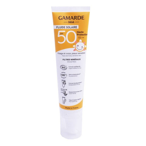 Gamarde Baby High Protection Sunscreen SPF50 Organic 100ml