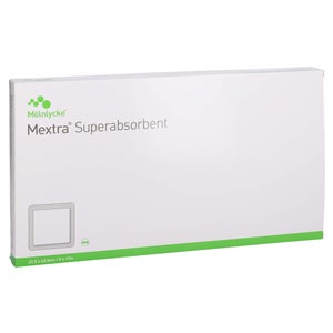 Mextra Superabsorbent Verband 22,5x42,5 cm (10 Stück)