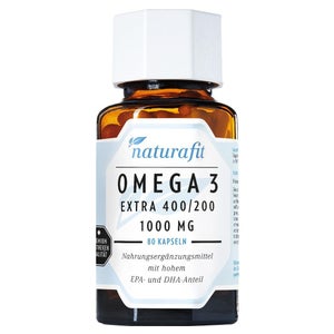 Naturafit Omega-3 Extra 400/200 Kapseln (80 Stück)