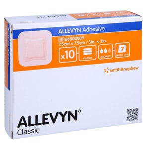 Allevyn Adhesive pansement adhésif 7,5x7,5 cm (10 pièces)