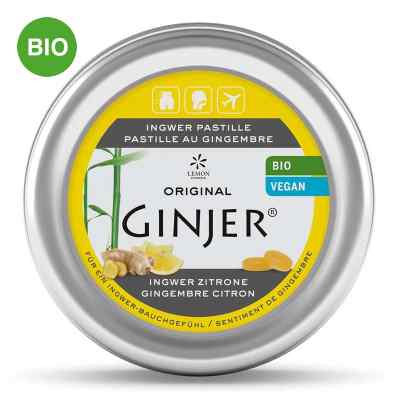 Ginjer pastilles bio au gingembre et citron (40 g)