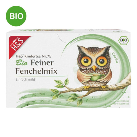 H&S Bio thé pour bébé et enfant fin mélange de fenouil sachets (20x1.5 g)