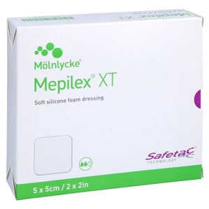 Mepilex XT 5x5 cm pansement en mousse (5 pièces)