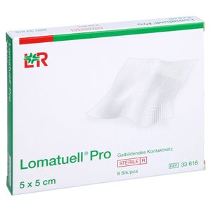 Lomatuell Pro 5x5 cm stérile (8 pièces)