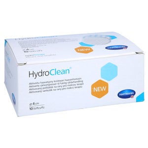 Hydroclean compresses rondes stériles 4 cm (10 pièces)