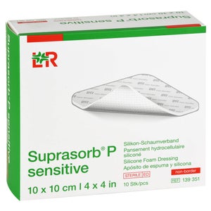 Lohmann & Rauscher Suprasorb P Sensitive PU-Schaumverband, unbeschichtet (10 Stück)