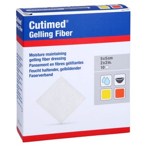 Cutimed Gelling Fiber 5 x 5 cm (10 Stück)