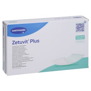 Zetuvit Plus compresses absorbantes extra-fortes stériles (10 pièces)