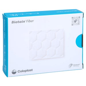 Biatain Fiber pansement en fibres 5x6 cm (10 pièces)