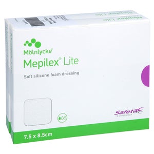 Mepilex Lite pansement en mousse 7,5x8,5 cm (10 pièces)