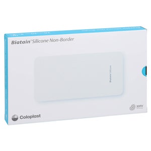 Biatain Silicone Non-border pansement en mousse (5 pièces)