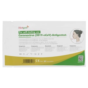 Hotgen Coronavirus 2019-nCoV Ag autotest nasal (1 pièce)