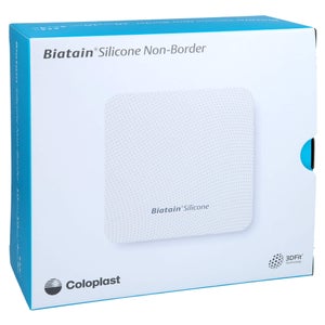 Biatain Silicone Ohne Rand Schaumverband 1 (10 Stück)
