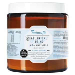 Naturafit All in One Drink A-Z + acides aminés (140 g)