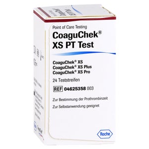 CoaguChek XS PT Test PST (24 pièces)
