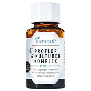 Naturafit Proflor 6 complexe de cultures bactériennes (80 gélules)