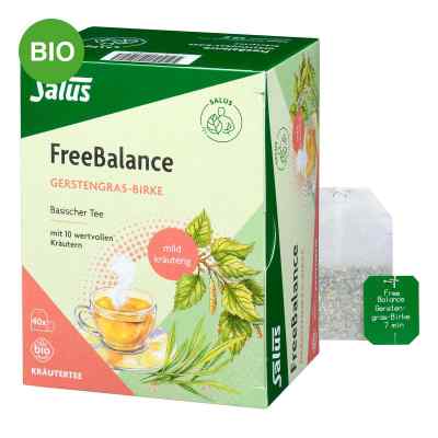 Salus FreeBalance thé basique à l'herbe d'orge et au bouleau (40 sachets)