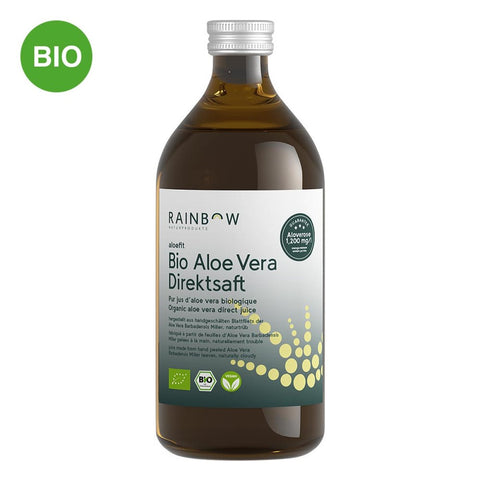 Rainbow aloefit Bio-Aloe-Vera-Direktsaft (500 ml)
