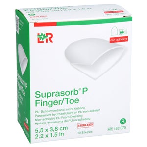 Suprasorb P Finger/Toe pansement mousse PU stérile, taille S (10 pièces)