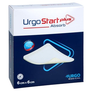 UrgoStart Plus Absorb compresse 6 x 6 cm (10 pièces)