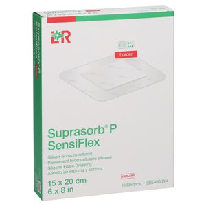 Suprasorb P Sensiflex Border 15x20cm 10 pièces