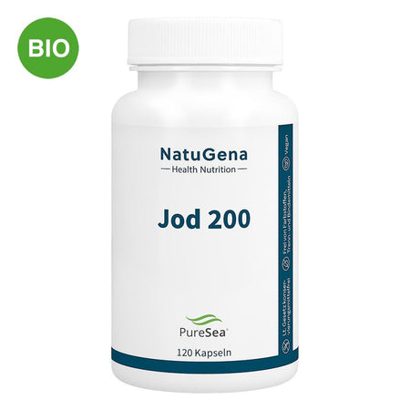 NatuGena Iode 200 de goémon bio en gélules (120 gélules)
