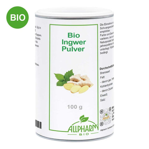 Allpharm Organic Premium Ginger Powder (100 g)