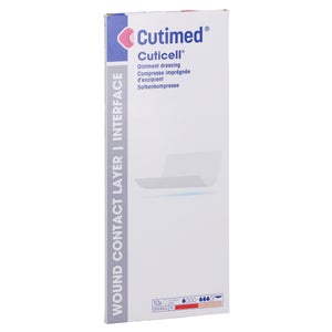 Cutimed Cuticell compresse de pommade 7,5 x 20 cm (10 pièces)