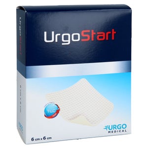 Urgostart 6x6 cm pansement en mousse (10 pièces)