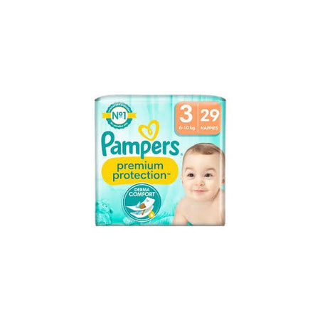 Pampers Premium Protection couches T3 (29 pièces)