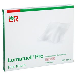 Lomatuell Pro 10x10 cm stérile 8 pièces