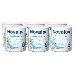 Novalac Aminova aliment spécial 0-36 mois poudre (6x400 g)