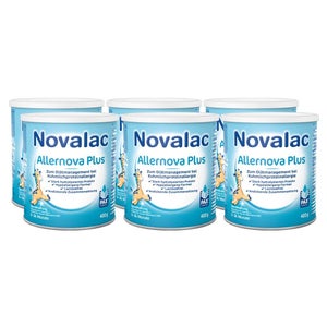 Novalac Allernova Plus alimentation spéciale 0-36 mois poudre (6 x 400 g)