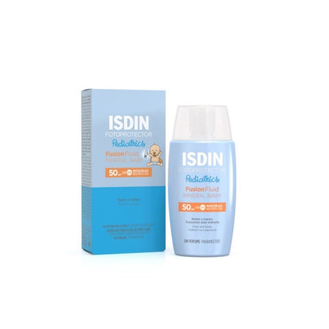 Photoprotecteur ISDIN® Pediatrics Fusion Fluid Mineral Baby SPF 50+ 50 ml