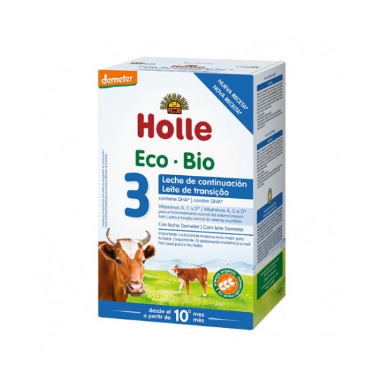 Holle Lait Infantile 3 Continuation Eco 10M 600g