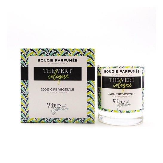Vitae Signature Bougie Parfumée Thé Vert Cologne (120 g)