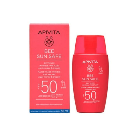 APIVITA Bee Sun Safe Invisible Face Fluid Dry Touch — 50 ml